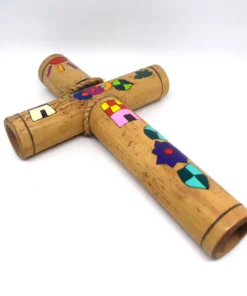 Cruz de bambu