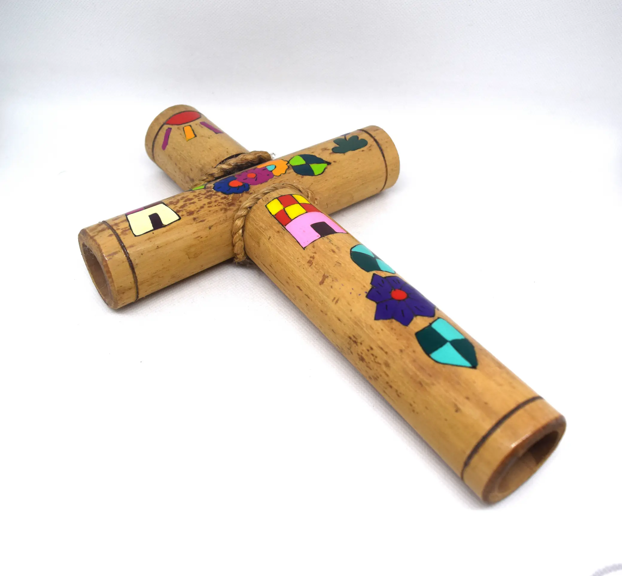 Cruz de bambu