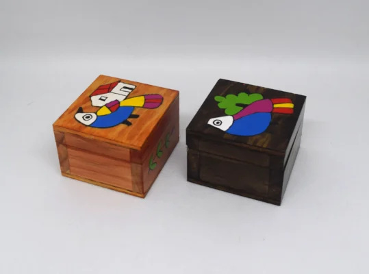 Caja cuadrada pequeña