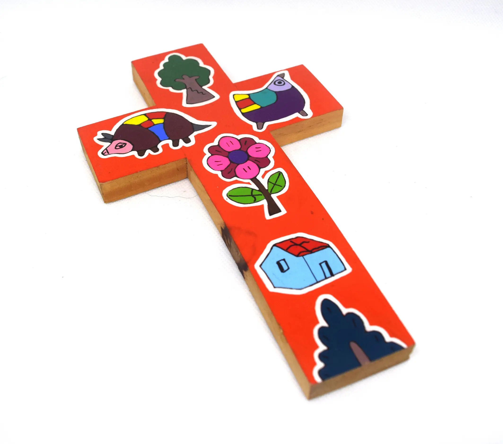 Cruz de fondos vivos