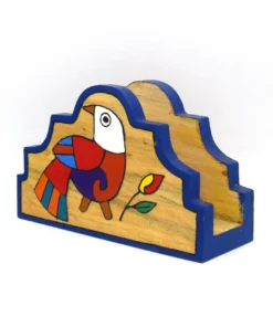 Servilletero de madera