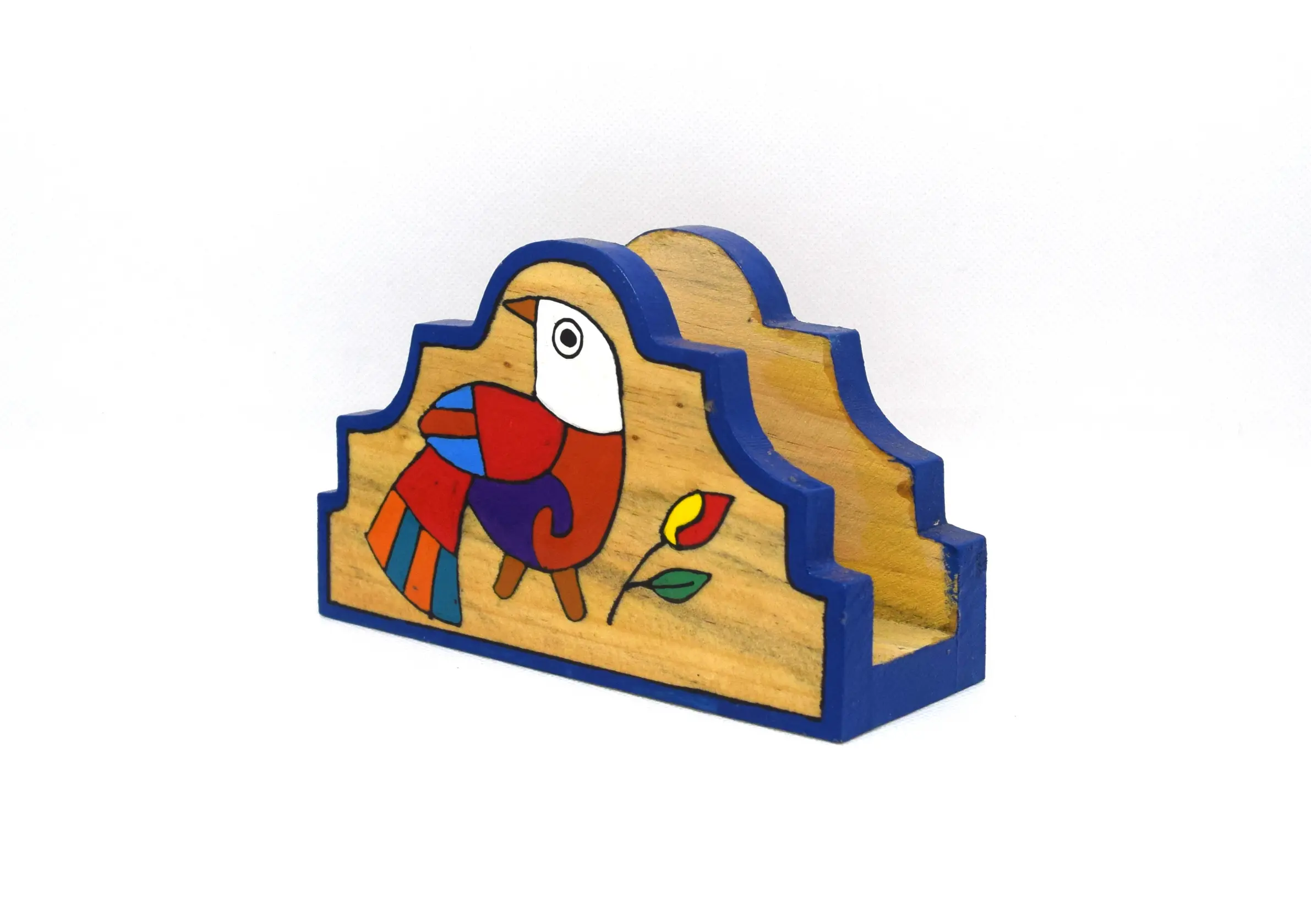 Servilletero de madera